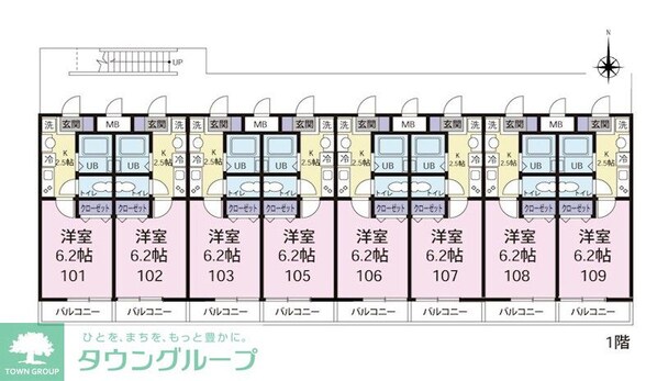 キャメル草加吉町2丁目IIの物件間取画像